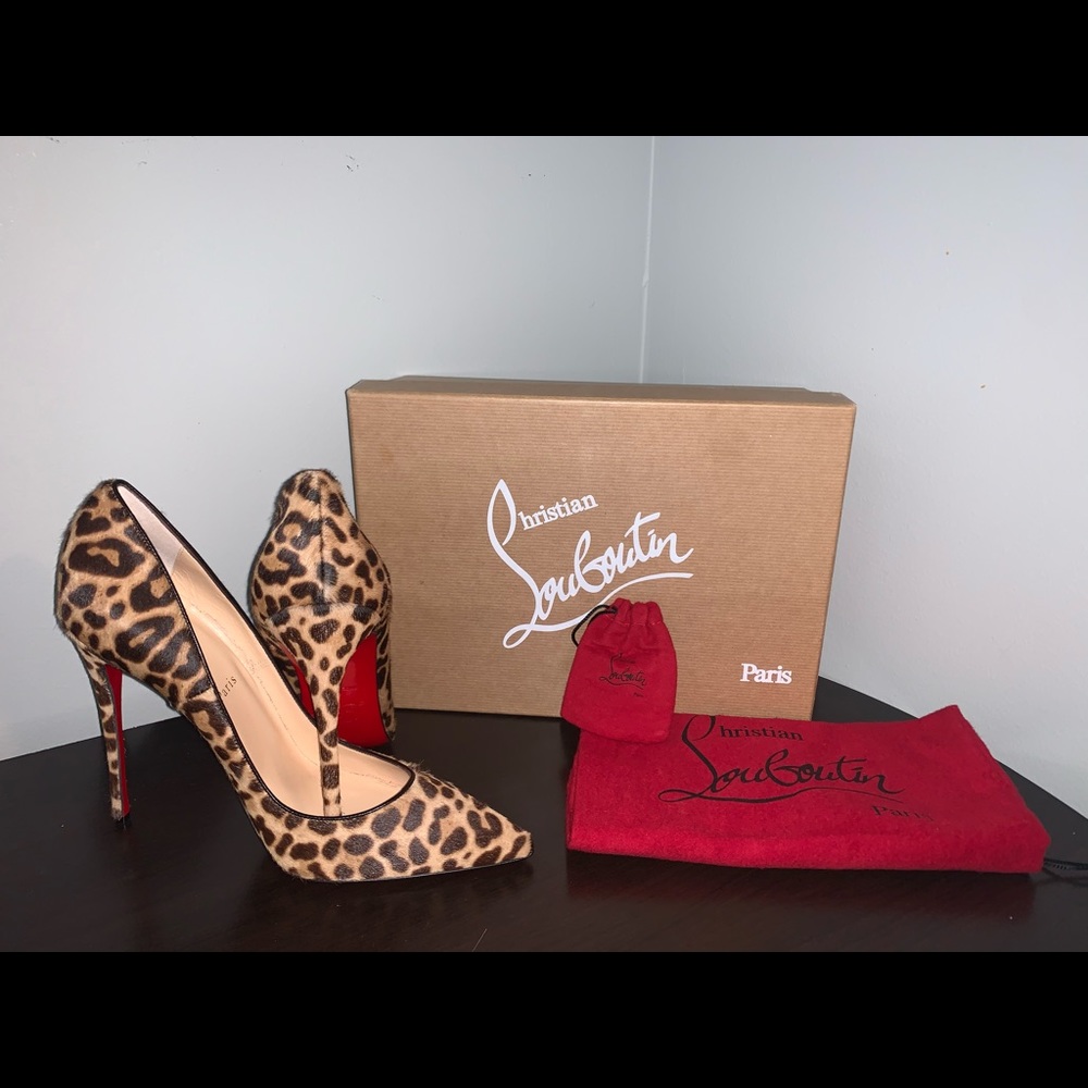 Christian Louboutin So Kate 120 Pony Jaguar/Kid